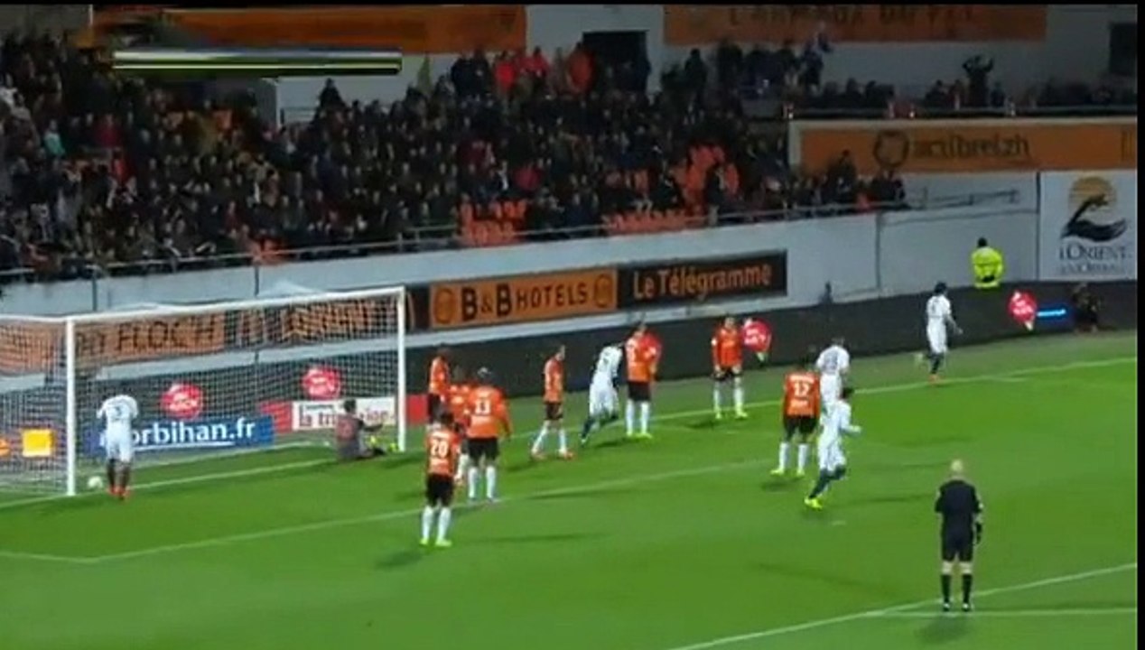 0-1 Cavani GOAL - Lorient 0-1 Paris SG 12.03.2017