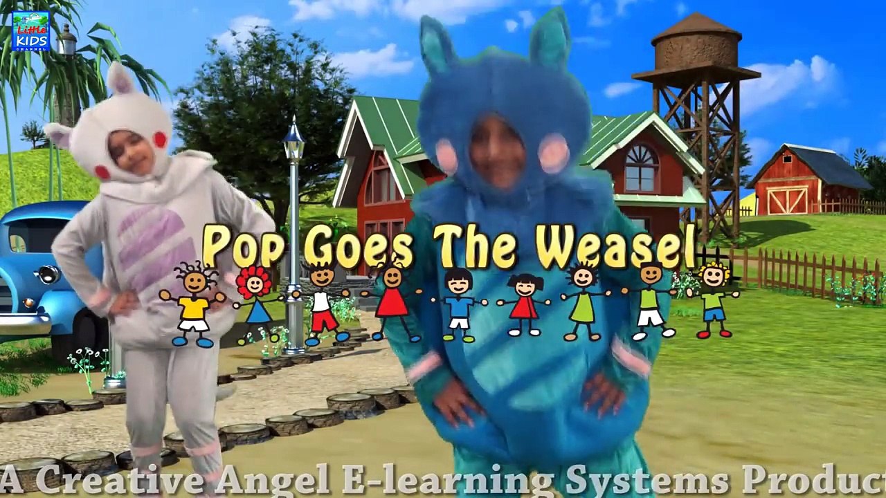 Pop Goes the Weasel Nursery Rhyme Song for Children with Lyrics | Patty Shukla