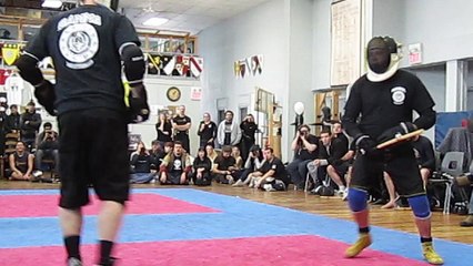 Tyler vs Rene - Single Stick - Beat the Crap Out of Cancer I - December 4 - 2010