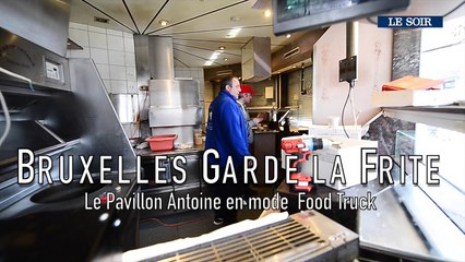 Bruxelles- Place Jourdain - La Friterie Antoine Déménage