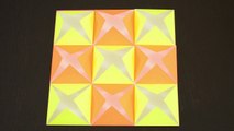 DIY : Un tableau origami pour décorer vos murs