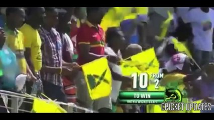 Last Ball 6 to Win a Match in Cricket history ► Batsman Finishes it with Style ◄