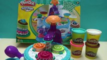 Play Doh Cake Makin Station Playset by Sweet Shoppe Kitchen Baking Toy - Sweets Cafe Dess