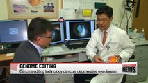 Genome editing technology can cure degenerative eye disease