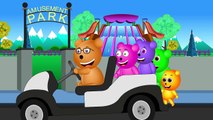 Mega Gummy Bear Bedtime Story With 3 Little Pigs Finger Family nursery rhymes for kids | G