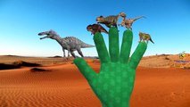 Dinosaurs Cartoons For Children | Godzilla Nursery Rhymes | King Kong Finger Family Rhymes