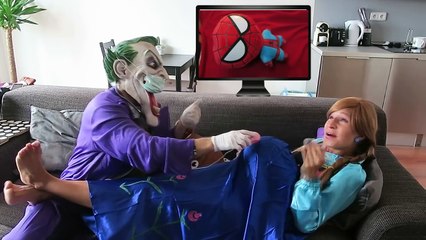 Giant Foot vs BIG FORK! w/ Paw Patrol Chase, Ariel, Princess Rapunzel & Spiderman in Real