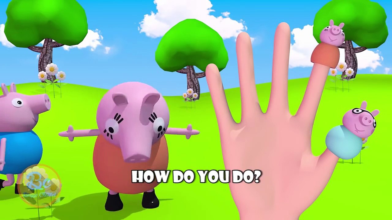 HULK Peppa Pig Finger Family | Nursery Rhymes | 3D Animation In HD From Binggo Channel