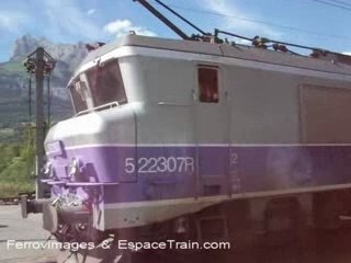 Trains en mouvement à St Gervais le Fayet