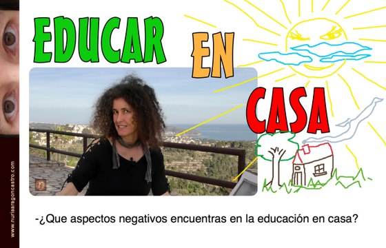 Educar sin Escuela: Aspectos negativos de la educación en el hogar