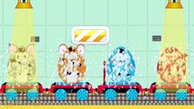 Томас поезд и Игрушки сюрприз Яйца для Дети автомобиль мыть