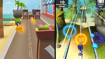 Talking Tom Gold Run VS Sonic Dash 2 New Characters / Cartoon Games Kids TV