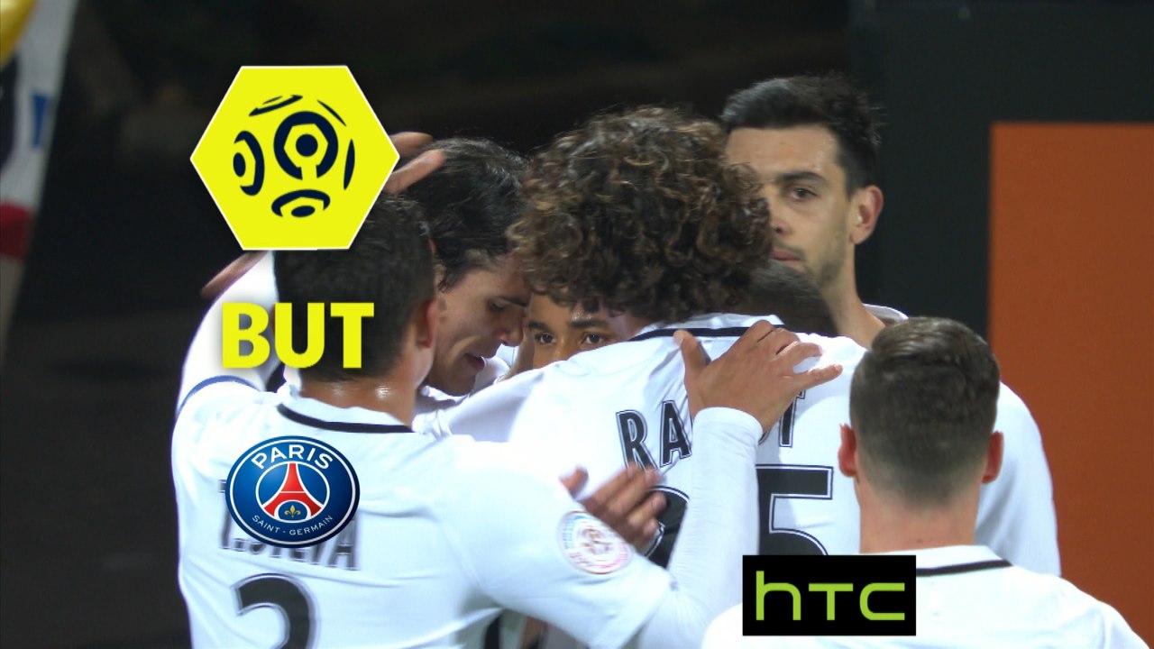 But Benjamin JEANNOT (28ème csc) / FC Lorient - Paris Saint-Germain - (1-2) - (FCL-PARIS) / 2016-17