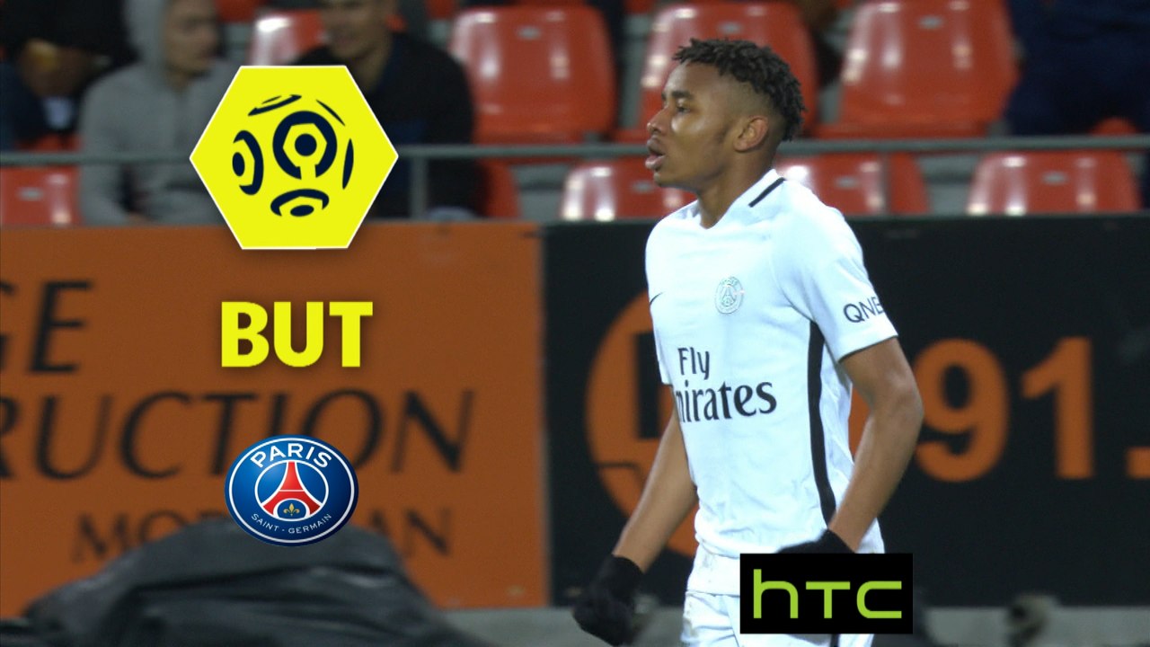 But Christopher NKUNKU (52ème) / FC Lorient - Paris Saint-Germain - (1-2) - (FCL-PARIS) / 2016-17