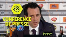 Conférence de presse FC Lorient - Paris Saint-Germain (1-2) : Bernard  CASONI (FCL) - Unai EMERY (PARIS) Ligue 1 / 2016-17