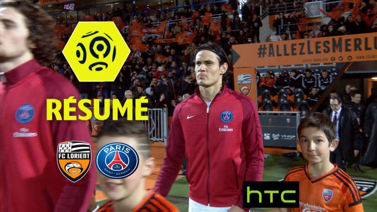FC Lorient - Paris Saint-Germain (1-2)  - Résumé - (FCL-PARIS) / 2016-17