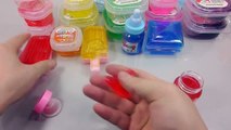 비타민 젤리 몬스터 무지개 액체괴물 만들기!! 흐르는 점토 액괴 클레이 슬라임 장난감 놀이 DIY How To Make Rainbow Slime Toys Ki