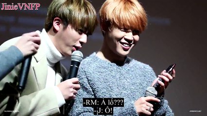 [VIETSUB] FANCAM BTS gọi điện cho NamJoon