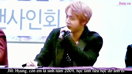 [Vietsub] Fancam BTS "ARMY phải cho xem CMND mới được gọi Oppa"
