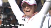 【渡邉彩香】Ayaka Watanabe 最高のアプローチ,パター,スイング解析