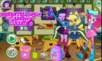 My Little Pony Juegos De Equestria Girls En El Aula De Limpieza – Los Mejores Juegos De Pony Para Las Niñas Y