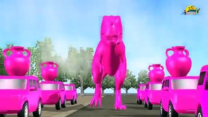 Атаки Дети цвета собаки весело обучение Радуга рифмы песни против Крокодилы |