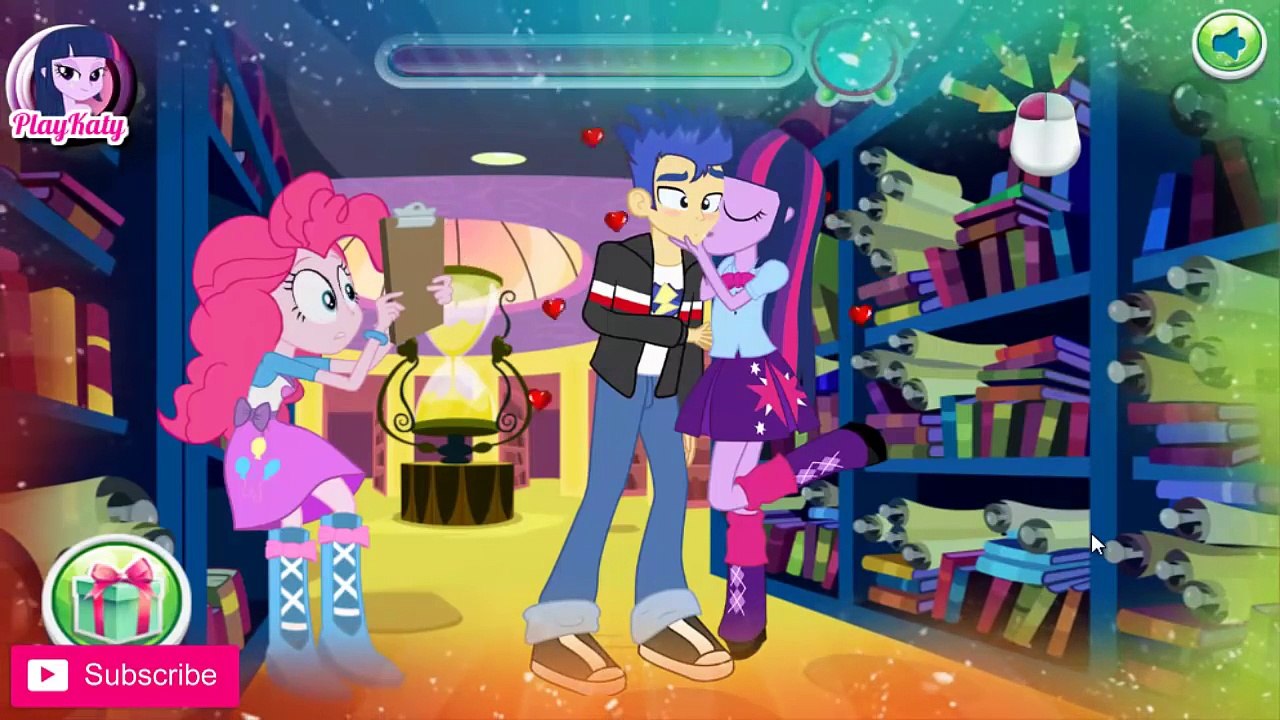 MLP Equestria Girls - Twilight Sparkle and Flash Sentry Kiss & Twilight Sparkle Pregnant -