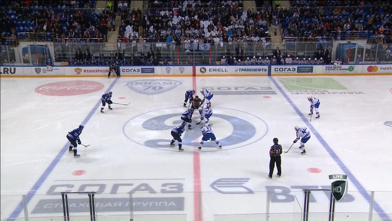 KHL Playoffs - Semifinal Game 3 - West - Dynamo Moscow vs. SKA Saint Petersburg - 12.03.2017