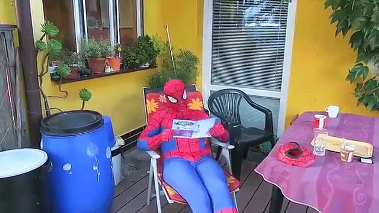 Angry Baby vs Spiderman SHARK ATTACK PRANK! w/ Maleficent Car Pink Spidergirl Anna! Superh