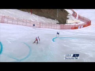 Thomas Pfyl (2nd run) | Men's giant slalom standing | Alpine skiing | Sochi 2014 Paralympics