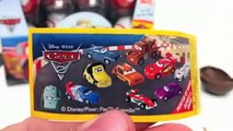 Cars 2 Kinder Surprise Egg Unboxing Disney Pixar - Kinder Sorpresa Cars 2