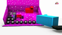 Gift Box Fire Truck | Surprise Eggs Toy Unboxing For Kids