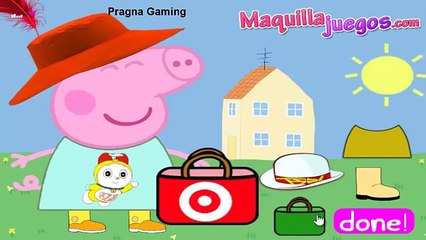 Свинка Пеппа малыш меняем подгузник кушает какает купается спит мультик игра для детей 201