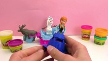 La reine des neiges Disney Play Doh Unboxing | Faire Olaf et Anna en pâte à modeler