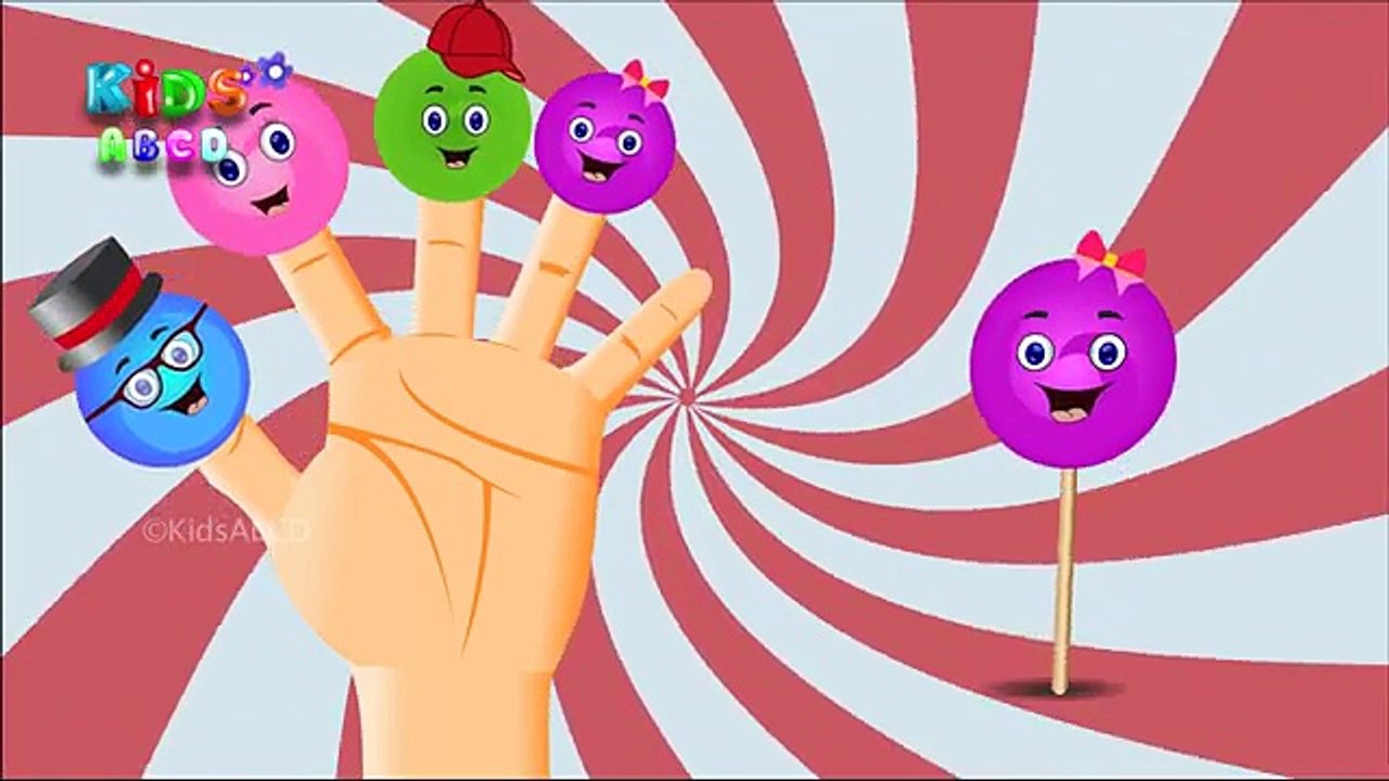 Lollipop Finger Family Song | Finger Family Songs | Nursery Rhymes for Children by HooplaK