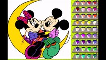 Minnie Mouse Color And Play Clup House Paint 3D Color Disney Junior Animated Coloring Book