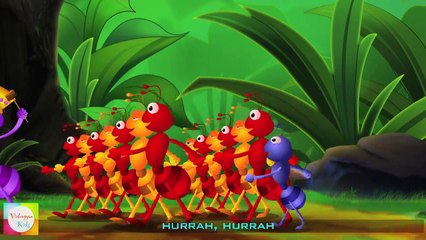 Ten in the Bed (aka Roll Over) • Nursery Rhyme with Lyrics • Animated Counting Song for Ki
