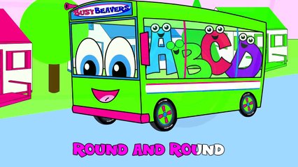wheels on the bus - kindergarden nursery rhymes collection and kids songs for kindergarten