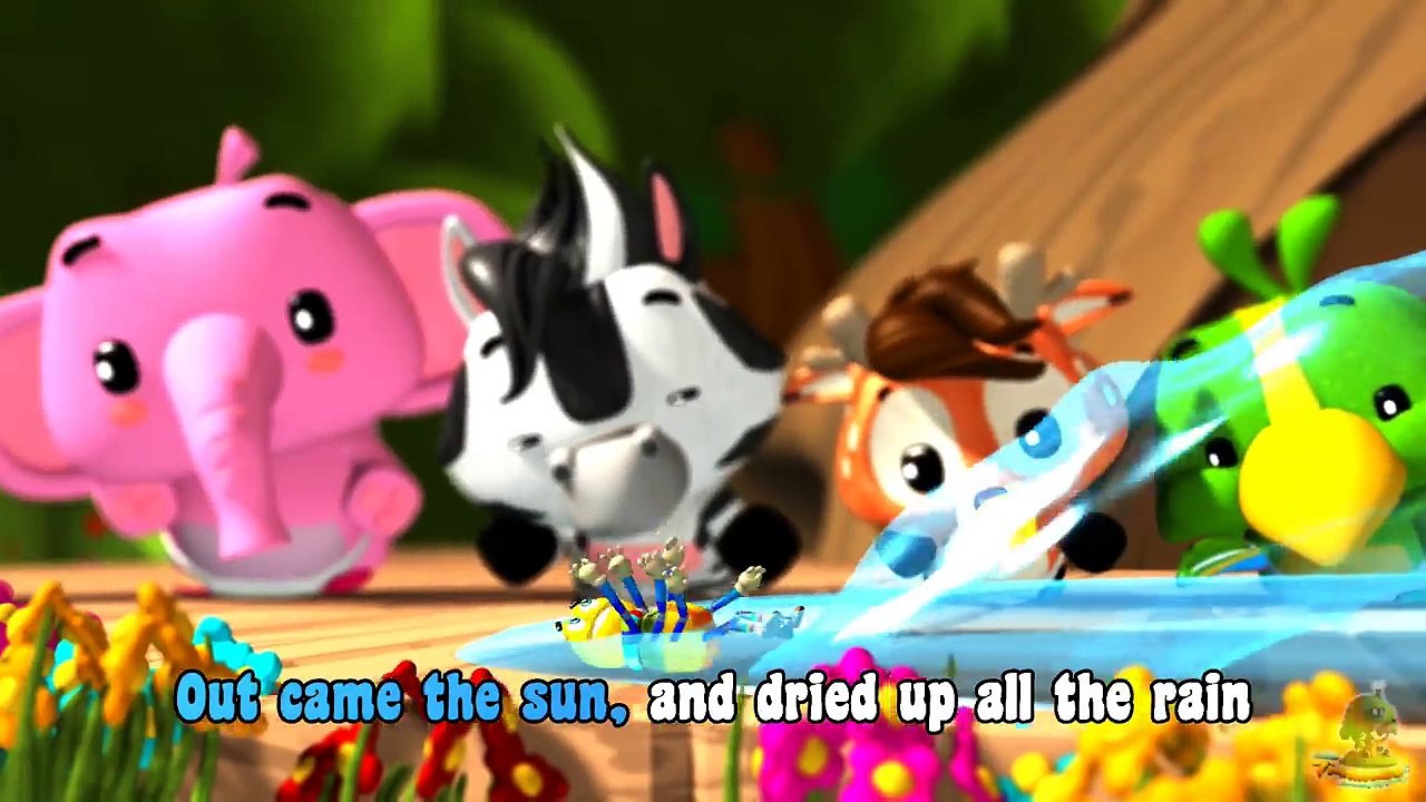 Incy Wincy Spider - Itsy Bitsy Spider -  | 3D Animation | English Nursery Rhymes | Nursery Rhyme for Children