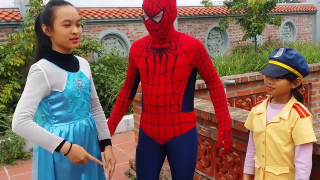 И Эльза друзья замороженные жизнь реальная человек-паук