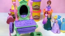Play Doh Prettiest Princess Castle Playset Disney Princess Belle Cinderella Aurora Playdou