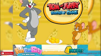 Tom And Jerry Birthday Cake Cooking Apple Strudel Pie Cartoon Games Kids Tv