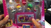 Shopkins Season 4 Glitzi Collectors Case Unboxing | Petkins Exclusives | 12 pack FamilyToyReview