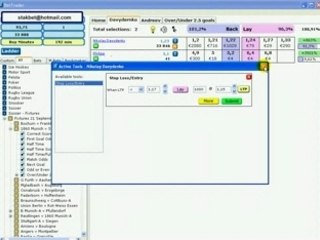 Présentation très rapide de Bet Trader Pro (Part 2)
