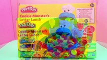 Play doh Cookie Monster Letter Lunch - Zählen lernen mit Krümelmonster - 123 Zahlen lernen