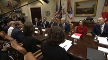 President Trump With CEOs of Small and Community Banks