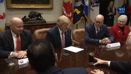 President Trump Leads Healthcare Discussion With House Committee Chairmen