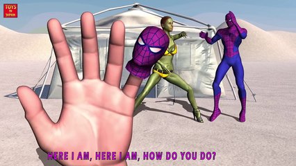 Hulk vs Ironman Finger Family Nursery Rhymes | Super Hero Fights 3D Animation