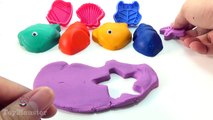 Play Doh Seahorses with Sea Animals molds Cookie Cutters Fun and Creative for Kids