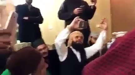 Owais Raza Qadri and Shabir barkati in bghadad Sharif  naat sharif